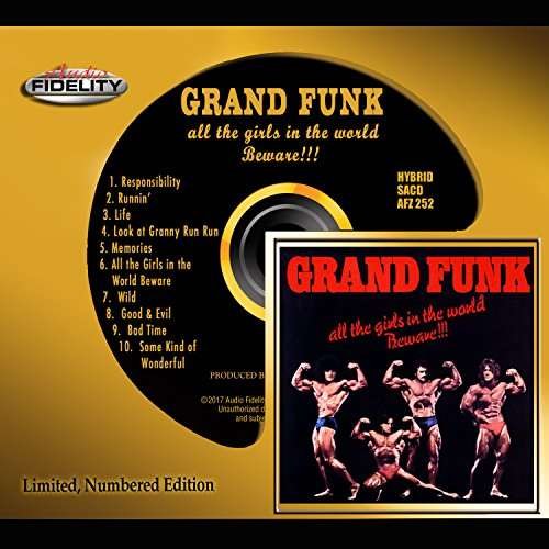 Cover for Grand Funk Railroad · All the Girls in the World Beware !! (SACD) (2017)