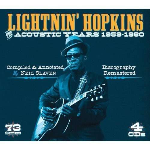 Acoustic Years 1959-60 - Lightnin Hopkins - Música - JSP - 0788065717223 - 8 de julho de 2013