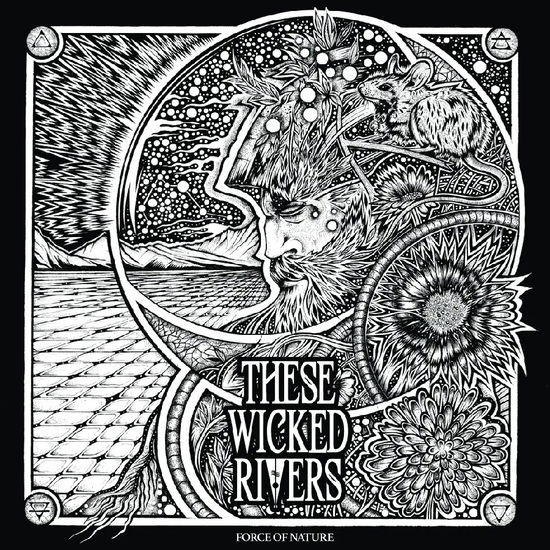 Cover for These Wicked Rivers · Force of Nature - Purple Vinyl (LP) (2024)