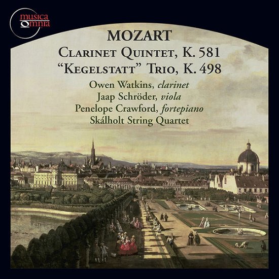 Cover for Mozart / Watkins / Skalholt String Quartet · Works for Clarinet (CD) (2015)