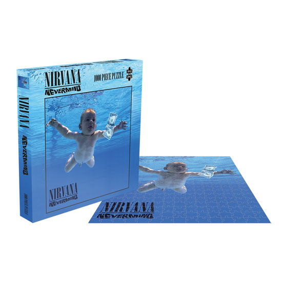 Nevermind (1000 Piece Jigsaw Puzzle) - Nirvana - Brætspil - ZEE COMPANY - 0803343262223 - 21. september 2020