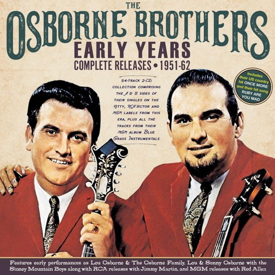 Cover for Osborne Brothers · Early Years: Complete Releases 1951-62 (CD) (2024)