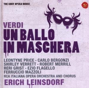 Cover for Erich Leinsdorf · Verdi: Un Ballo In Maschera by Leinsdorf, Erich (CD) (2009)