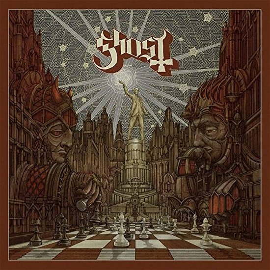 Cover for Ghost · Popestar (LP) [Grey Smoke Coloured edition] (2023)