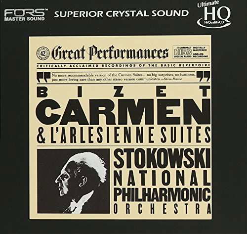 Bizet: Carmen & L'arlesienne Suites (Uhqcd) - Leopold Stokowski - Musikk - IMT - 0889853318223 - 29. juli 2016
