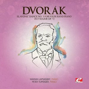 Cover for Dvorak · Slavonic Dance 3 Four Hand Piano F Maj 72-Dvorak (CD) (2016)