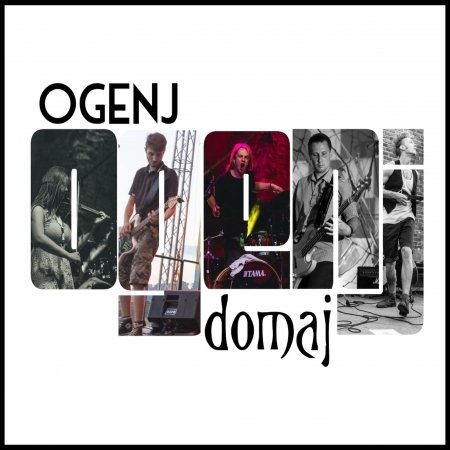 Cover for Ogenj · Domaj (CD) (2018)