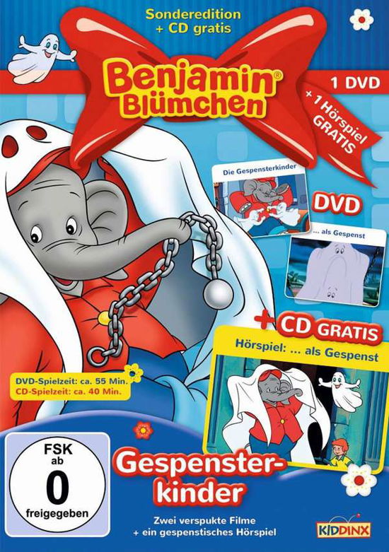 Gespensterkinder (Dvd:als Gespenst / Die Gespenspenst - Benjamin Blümchen - Musik - Kiddinx - 4001504126223 - 8. November 2019