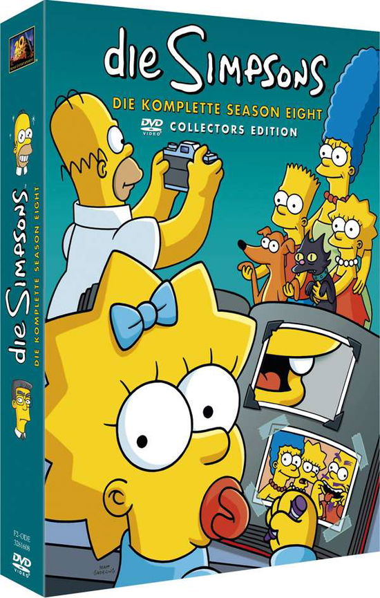 Cover for Simpsons · Simpsons.Coll.Ed.08.4DVD-V.3261608 (Bok) (2006)