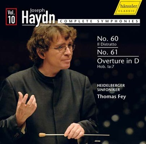 Cover for Haydn / Heidelberg Symphony Orchestra / Fey · Complete Symphonies 10 (CD) (2008)