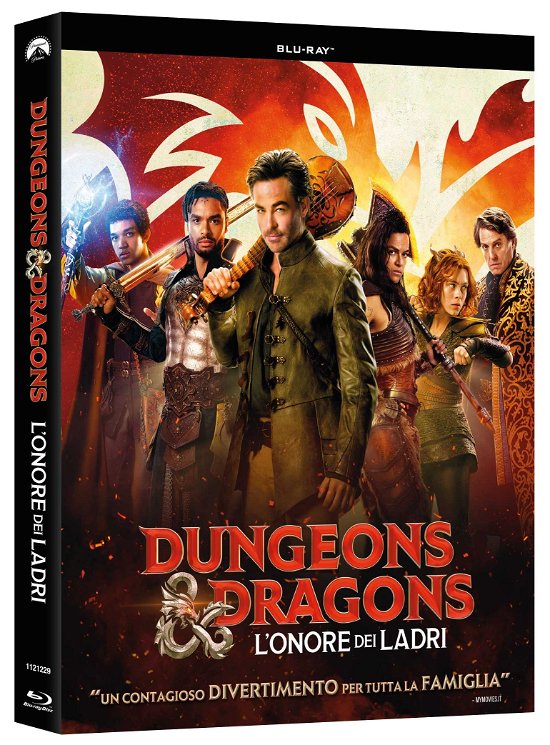 Cover for Dungeons &amp; Dragons · L'Onore Dei Ladri (Blu-ray) (2023)