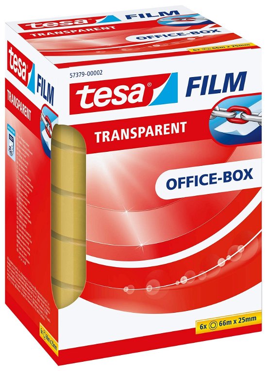 Tesa Transp.Film 25mmx66m 6st - Tesa - Andet - Tesa - 4042448036223 - 4. januar 2017