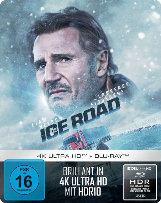 The Ice Road-limited Steelbook (Uhd-blu-ray+bl - Liam Neeson - Filmes - Alive Bild - 4042564217223 - 23 de dezembro de 2021