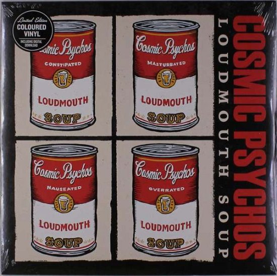 Cover for Cosmic Psychos · Loudmouth Soup (Coloured Vinyl) (LP) [Coloured edition] (2018)