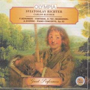 Cover for Richter Sviatoslav · Schubert - Dvorak-fantasie C (CD)