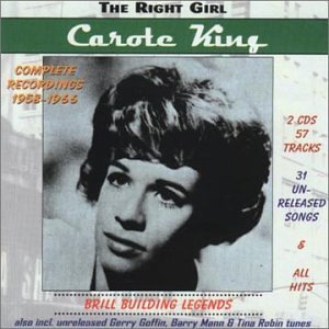 Cover for Carole King · Carole King - Right Girl / Brill Building Legends (CD) (2000)