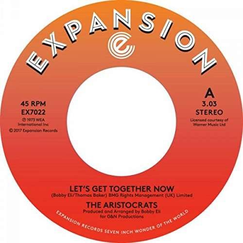 Cover for Aristocats · Let's Get Together Now / Loving You is Mellow (7&quot;) (2017)
