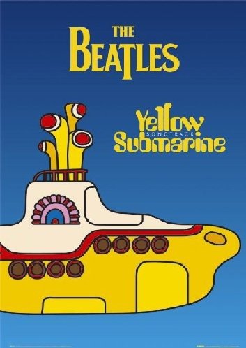Cover for Großes Poster · THE BEATLES - Poster Yellow Submarine Cover (91. (Legetøj) (2019)