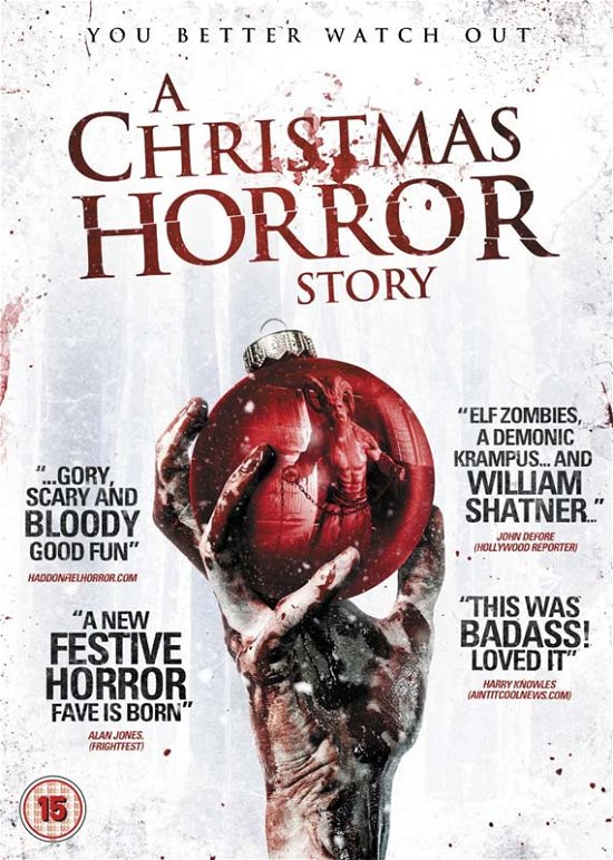 Cover for Christmas Horror Story a DVD · A Christmas Horror Story (DVD) (2015)
