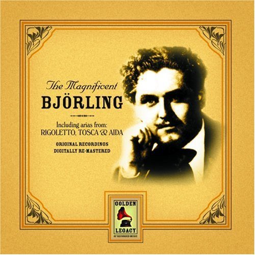 Cover for Jussi Bjorling · The Magnificent Bj?Rling (CD) (2003)