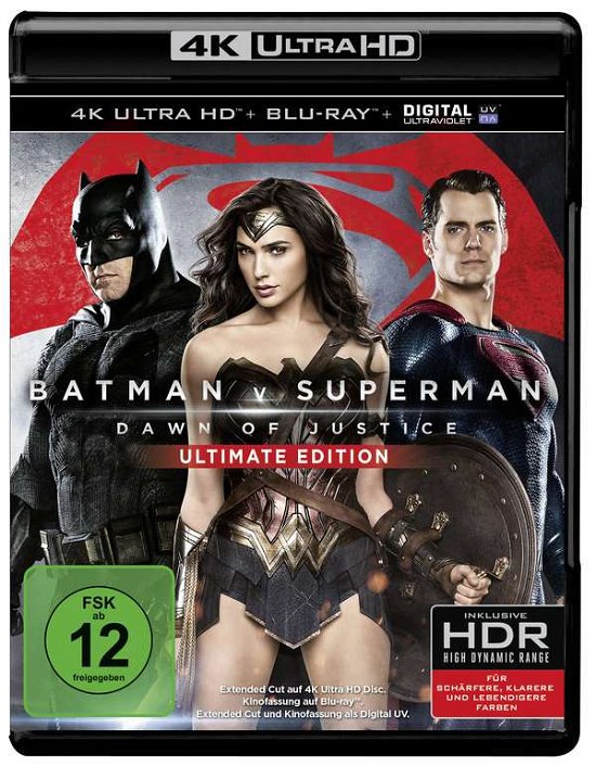 Batman V Superman: Dawn of Justice - Ben Affleck,henry Cavill,amy Adams - Films -  - 5051890304223 - 3 augustus 2016
