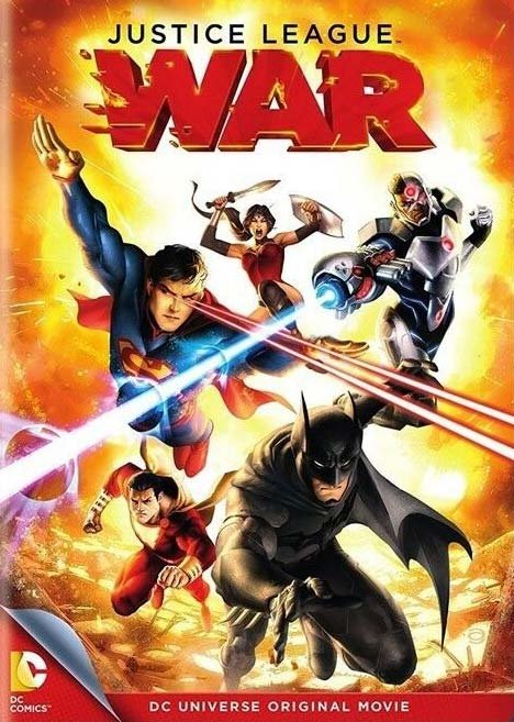 Cover for Dcu Justice League War DVD · DC Universe Movie - Justice League - War (DVD) (2018)