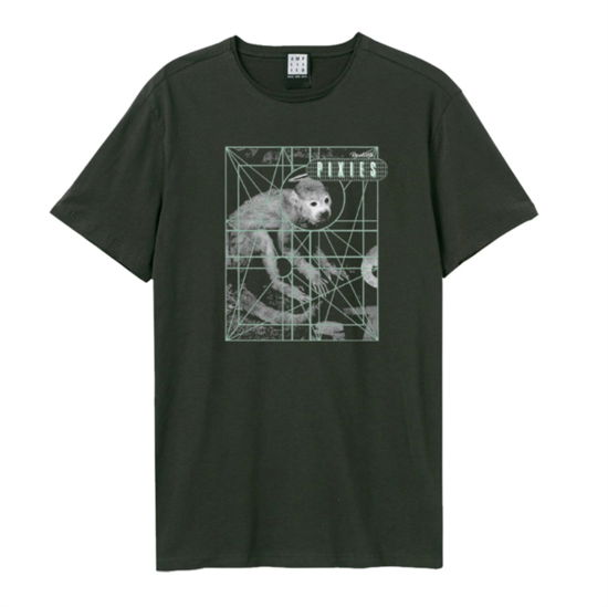 Pixies - Dolittle Amplified X Large Vintage Charcoal T Shirt - Pixies - Mercancía - AMPLIFIED - 5054488771223 - 