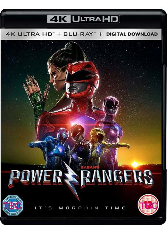 Cover for Power Rangers (4K UHD + Blu-ray) [4K edition] (2017)