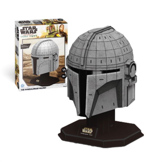 Star Wars The Book Of Boba Fett The Mandalorians Helmet (94Pc) 3D Jigsaw Puzzle - Star Wars - Gesellschaftsspiele - UNIVERSITY GAMES - 5056015085223 - 1. April 2022