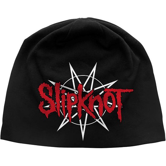 Cover for Slipknot · Slipknot Unisex Beanie Hat: Nine Pointed Star (Klær) [Black - Unisex edition]
