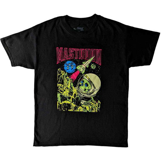 Mastodon Kids T-Shirt: Space Colorization (5-6 Years) - Mastodon - Merchandise -  - 5056368640223 - 