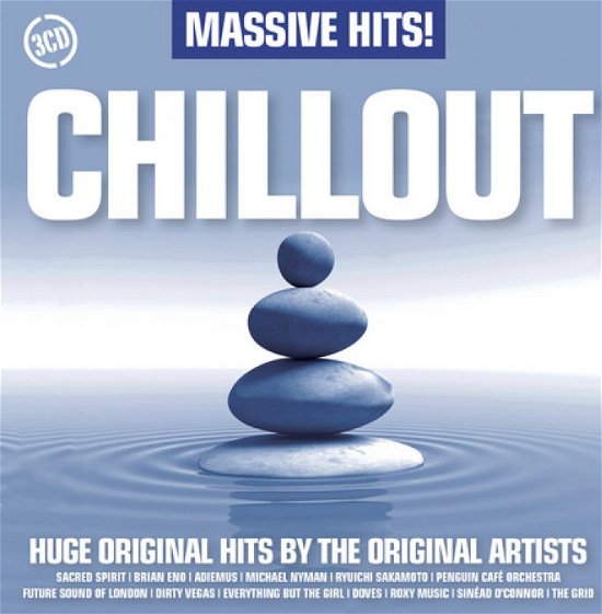 Massive Hits! Chillout - Diverse Artister - Musiikki - CAPITOL - 5099991263223 - maanantai 11. maaliskuuta 2013