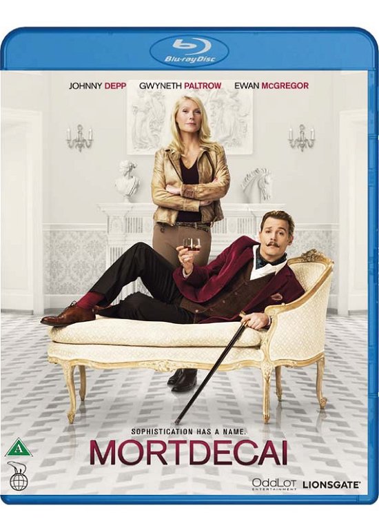 Cover for Johnny Depp / Gwyneth Paltrow /Ewan McGregor · Mortdecai (Blu-ray) (2015)