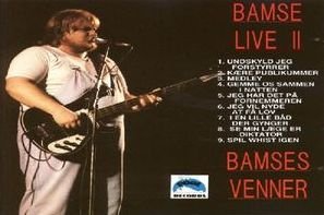 Cover for Bamses Venner · Bamse Live II (CD) (1980)