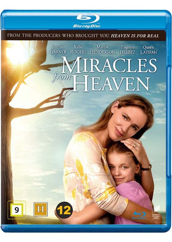 Cover for Jennifer Garner / Kylie Rogers / Martin Henderson / Queen Latifah · Miracles from Heaven (Blu-ray) (2017)