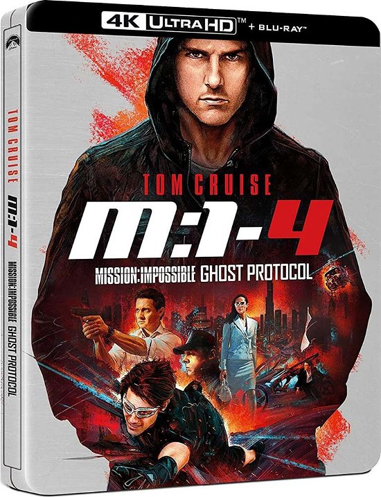 Cover for Mission Impossible - Ghost Protocol Uhd Steelbook (4K UHD Blu-ray) (2023)