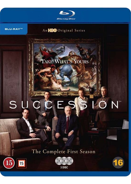 Cover for Succession · Succession - Season 1 (Blu-ray) (2018)
