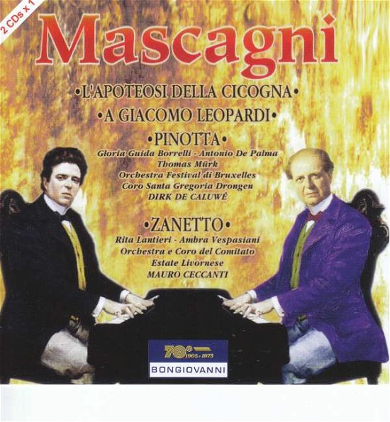 Cover for Mascagni Pietro · L'apoteosi Della Cicogna (CD) (2019)