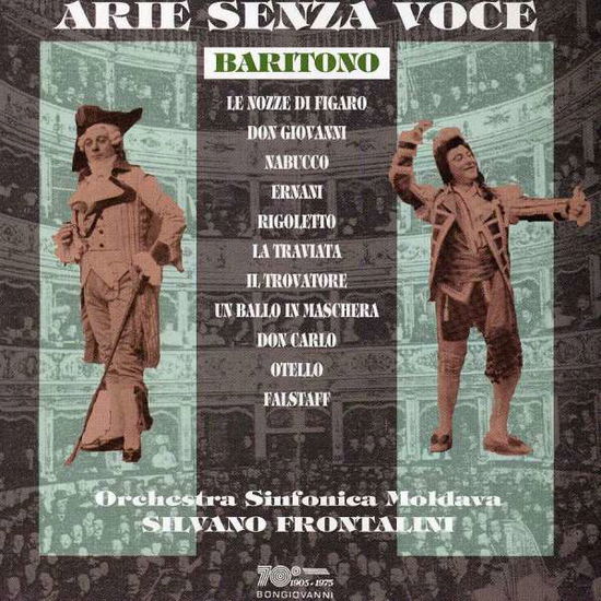 Cover for Frontalini / Moldava Symphony Orchestra · Arias Without a Voice (CD) (1997)