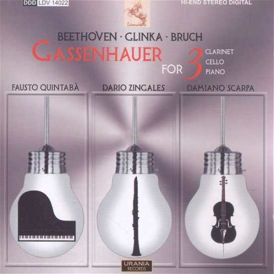Cover for Zingales / Scarpa / Quintaba · Gassenhauer for 3 (CD) (2015)