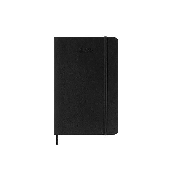 Cover for Moleskine · Moleskine 2025 12-Month Daily Pocket Softcover Notebook: Black (Paperback Bog) (2024)