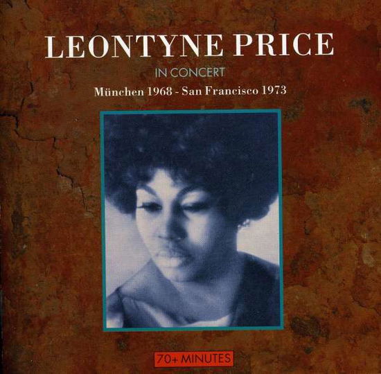 Cover for Leontyne Price · Leontyne Price-in Concert (CD)