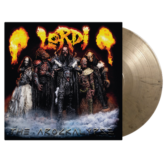 Cover for Lordi · The Arockalypse (LP) [Black &amp; Gold Coloured edition] (2025)