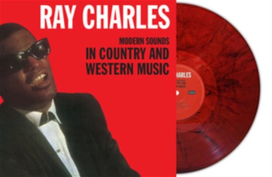 Cover for Ray Charles · Modern Sounds In Country And Western Music (Red Marble Vinyl) (LP) (2022)