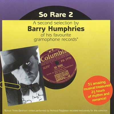 Cover for Barry Humphries · So Rare Volume 2 (CD) (2023)