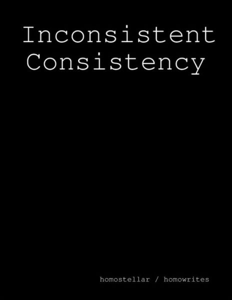 Cover for Anay Ocon · Inconsistent Consistency (Paperback Book) (2019)