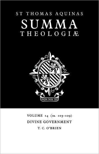 Cover for Thomas Aquinas · Summa Theologiae: Volume 14, Divine Government: 1a. 103-109 (Paperback Book) (2006)