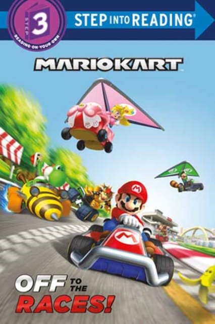 Cover for Random House · Off to the Races (Nintendo Mario Kart) - Step into Reading (Paperback Bog) (2023)