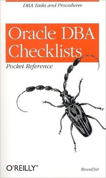 Cover for Quest Software · Oracle DBA Checklists Pocket Reference (Buch) (2001)