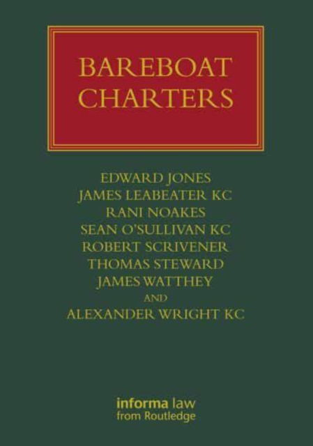 Cover for Edward Jones · Bareboat Charters - Lloyd's Shipping Law Library (Hardcover Book) (2025)